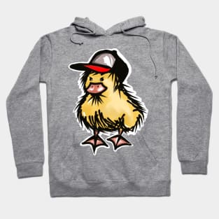 little cute duckling in cap Hoodie